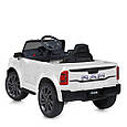 Дитячий електромобіль джип пікап Dodge RAM (білий колір), фото 6