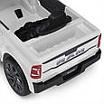 Дитячий електромобіль джип пікап Dodge RAM (білий колір), фото 10