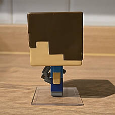Фігурка Стів. Фанко Поп Майнкрафт. Funko POP Minecraft. Статуетка Стів (Steve) з гри Майнкрафт 10 см, фото 6