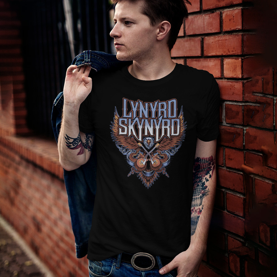 Футболка унісекс Lynyrd Skynyrd (Eagle) XS чорний, фото 1