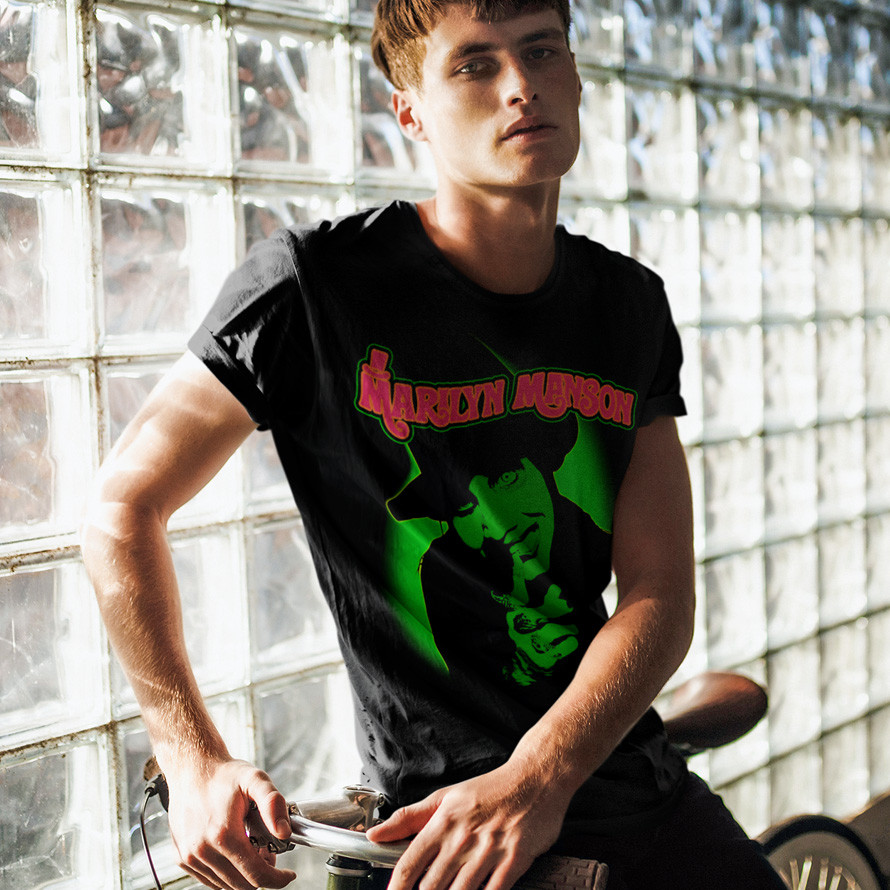 Футболка унісекс Marilyn Manson (Smells Like Children) XS чорний, фото 1