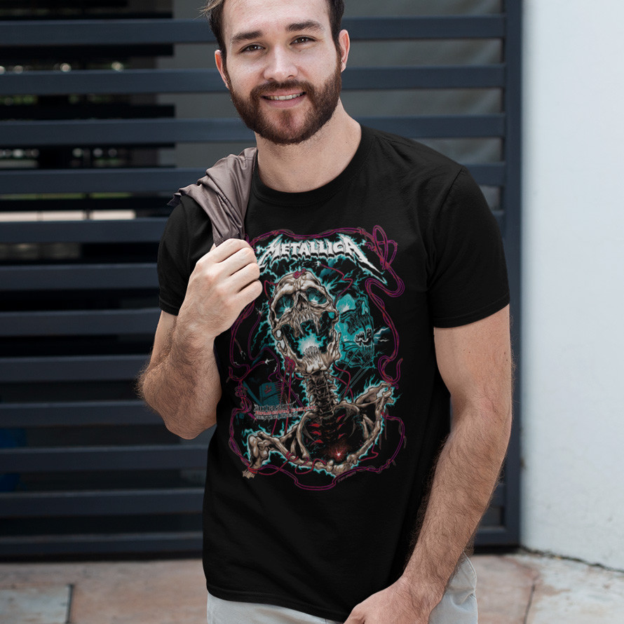 Футболка унісекс Metallica (Birmingham England Genting Arena) XS чорний, фото 1