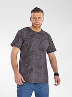 Чоловіча літня якісна бавовняна футболка тай-дай варений принт