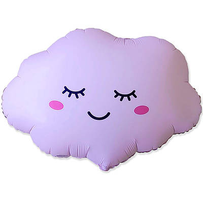 FlexMetal Фігура Хмарка Matte Pink Фольгована куля — В УП MrShar