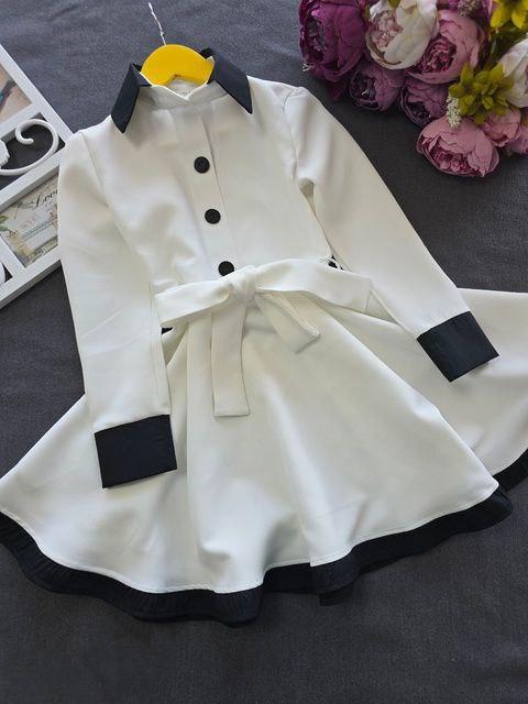 Сукня для дівчинки з манжетами Мона | 116 по 164р.