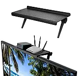 Регульована полиця на телевізор для приставки/роутера Screen Caddy Top Shelf, фото 5