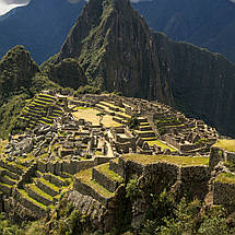 Плакат "Перу, панорама Мачу-Пікчу, Machu Picchu", 60×131см, фото 3