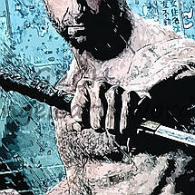 Плакат "Логан, Росомаха, стилізація, Wolverine", 38×60см, фото 3