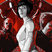 Плакат "Привид у латах, Ghost In The Shell", 60×41см, фото 3