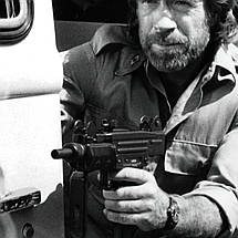 Плакат "Загін «Дельта», Чак Норріс, ретрофото, Chuck Norris, Delta Force (1986)", 41×60см, фото 2