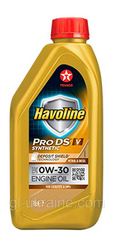 Моторна олива TEXACO Havoline ProDS V 0W-30, 1 л (VW 504.00/507.00)