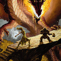 Плакат "Дракон, золото та чотири герої", 60×45см, фото 2