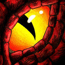 Плакат "Око Дракона, Dragon's Eye", 60×43см, фото 2