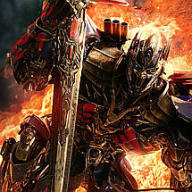 Плакат "Трансформери 4: Епоха винищення, Оптімус Прайм, Transformers 4 (2014)", 60×60см, фото 2