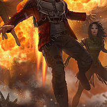 Плакат "Вартові Галактики, головні герої, Guardians of the Galaxy", 39×60см, фото 3