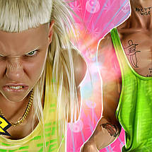 Плакат "Йоланді та Ніндзя, Die Antwoord", 43×60см, фото 2