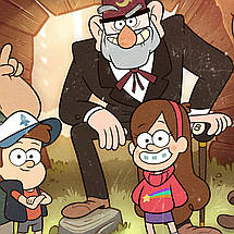 Плакат "Гравіті Фолз, Gravity Falls", 43×60см, фото 3