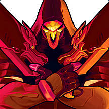 Плакат "Овервотч, Жнець, Overwatch, Reaper", 60×60см, фото 2