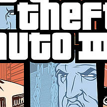 Плакат "ГТА 3, Значна автокрадіжка, Grand Thief Auto 3, GTA 3", 60×43см, фото 2