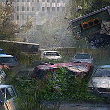 Плакат "Останні з нас, постапокаліпсис, Last Of Us", 60×107см, фото 2