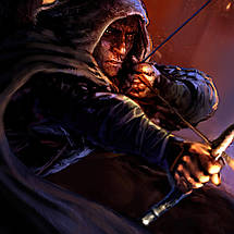 Плакат "Вор: Темный Проект, Гаррет, Thief: The Dark Project (1998)", 60×43см, фото 2