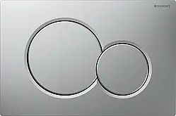 Змивна клавіша Geberit Sigma01 115.770.JQ.5, матовий хром