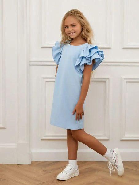 Сукня для дівчинки літня Роза | 116 по 164р.