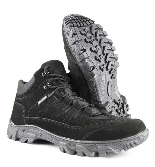 Тактичні черевики Зум чорні + безкоштовна доставка