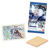 Вафля Genshin Impact Wafer Card Полуниця і Вершки 24 г.