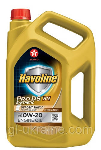Моторна олива TEXACO Havoline ProDS RN 0W-20, , 4 л (Renault RN17FE)