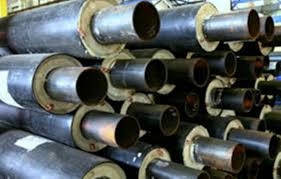 Труба сталева ТЕПЛОІЗОЛЬОВАНА в СПІРО оболонці  720/900 мм