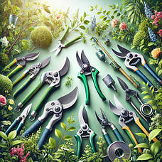 Секатори та Садові ножиці