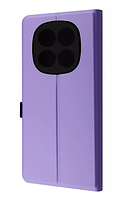Чехол-Книжка для Xiaomi Redmi Note 14 Pro+ WAVE Flap (фіолетовий)
