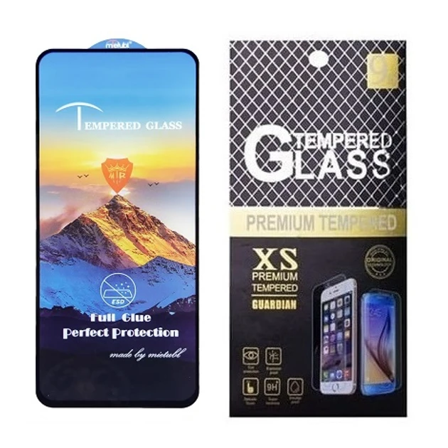 Захисне скло Mietubl ESD Anti-Static для Realme GT2 Pro, Realme GT Neo 3 на весь екран, з чорною рамкою