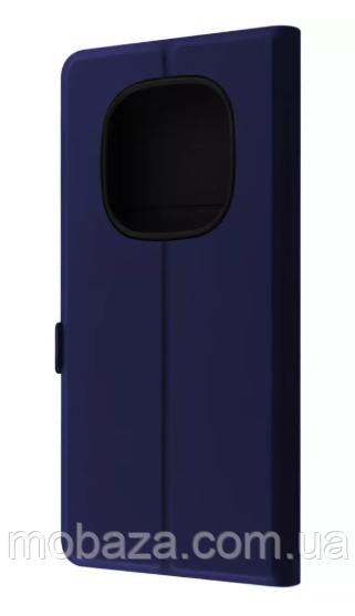 Чохол-Книжка для Xiaomi Redmi Note 14 Pro 5G/Poco X7 WAVE Flap (темно-синій)