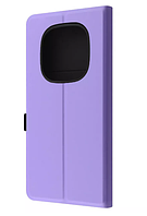 Чехол-Книжка для Xiaomi Redmi Note 14 Pro 5G/Poco X7 WAVE Flap (фіолетовий)