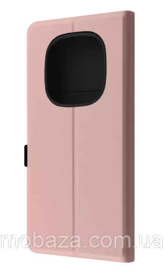 Чехол-Книжка для Xiaomi Redmi Note 14 Pro 5G/Poco X7 WAVE Flap  (рожеве золото)