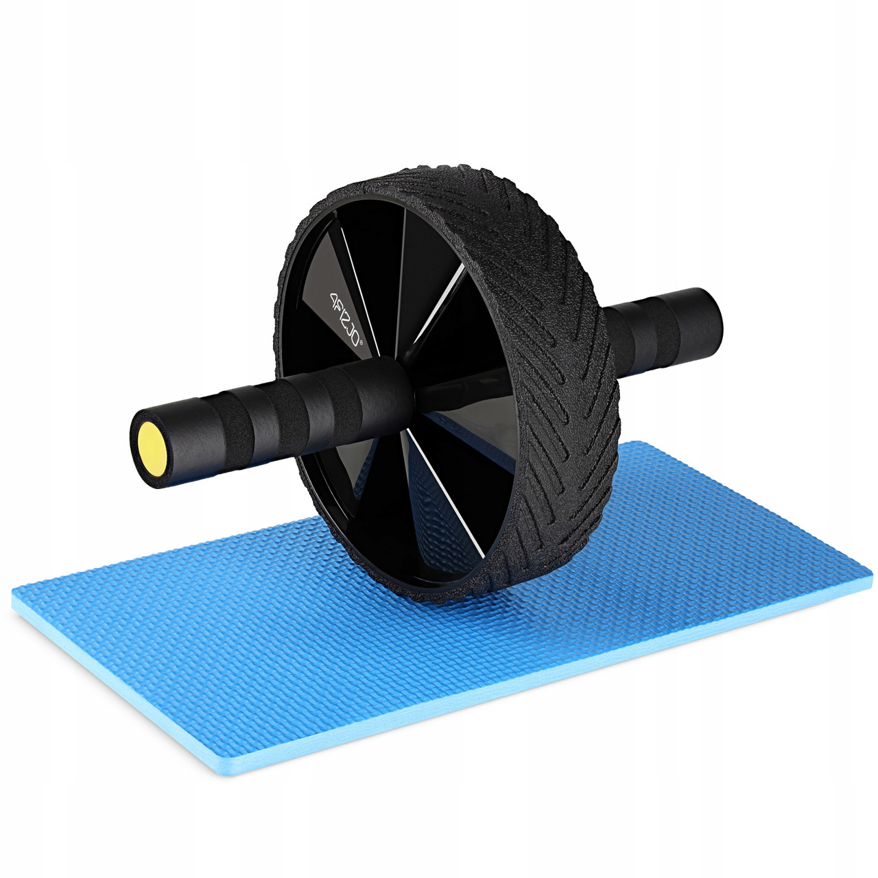 Ролик (гімнастичне колесо) для преса 4FIZJO Ab Wheel Black/Yellow (P-5907739314840)
