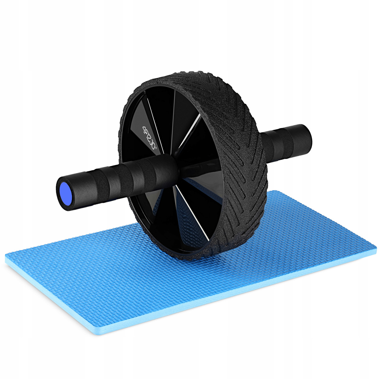 Ролик (гімнастичне колесо) для преса 4FIZJO Ab Wheel Black/Blue (P-5907739314857)