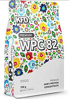 Протеїн KFD PREMIM+ WPC-82 700 грам Смак: клубніка- суниця