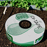 Крапельна стрічка емітерна Di-Tape крапельниці через 20 см витрата 1,4 л/год, довжина 500 м, в упаковці - 1 шт. (DI-20-500), фото 7