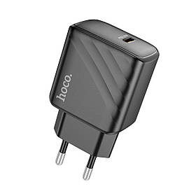 Мережевий зарядний пристрій HOCO CS22A Value single port PD30W charger Black yL.