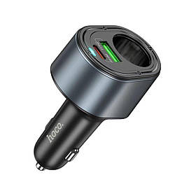 Автомобільний зарядний пристрій HOCO Z56 Friend PD35W+QC3.0 cigarette lighter car charger Black ly