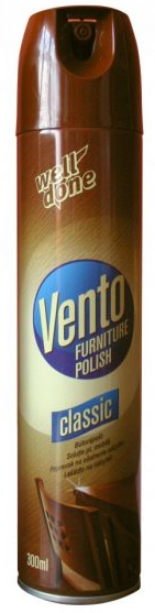 

ПОЛИРОЛЬ ДЛЯ МЕБЕЛИ WELL DONE VENTO - CLASSIC, 300МЛ ВЕНГРИЯ. 5998466118641