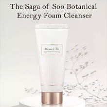 Пінка для чутливої шкіри з екстрактом гірського женьшеню The Saga of Soo Botanical Energy Foam Cleanser 40 ml
