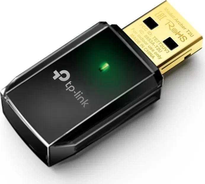 Адаптер WiFi TP-LINK Archer T2U nano AC600, компактний USB, фото 1
