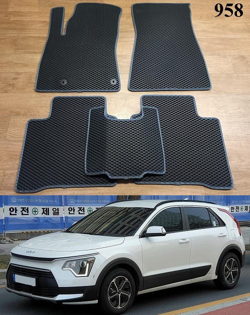 Килимки ЕВА в салон Kia Niro '22- (SG2)