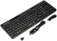 Клавіатура бездротова A4Tech FBK27C AS чорна, фото 2