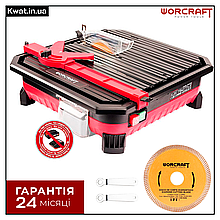 Плиткоріз акумуляторний Worcraft CTS-S20Li Стіл 365 × 390 мм Без АКБ і ЗП