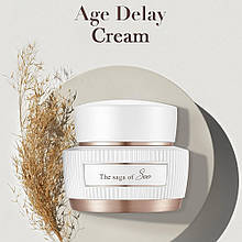 Крем для чутливої шкіри з екстрактом гірського женьшеню The Saga of Soo Botanical Energy Age Delay Cream 60 ml
